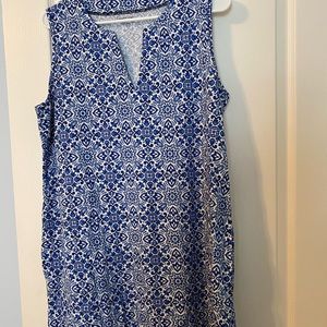 Lands End Cover Up dress size Large (14-16)